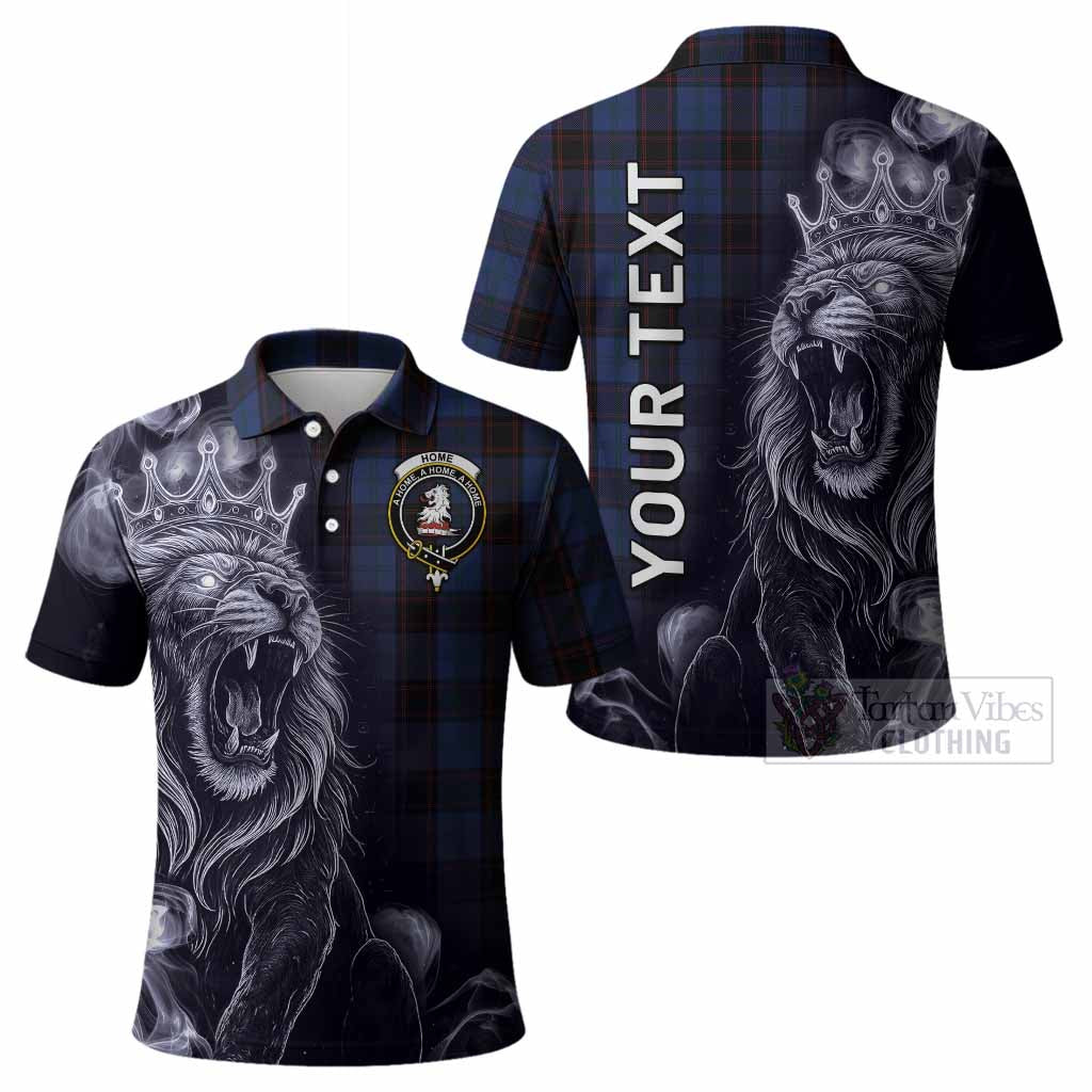 Home (Hume) Tartan Polo Shirt Roaring Lion Heritage