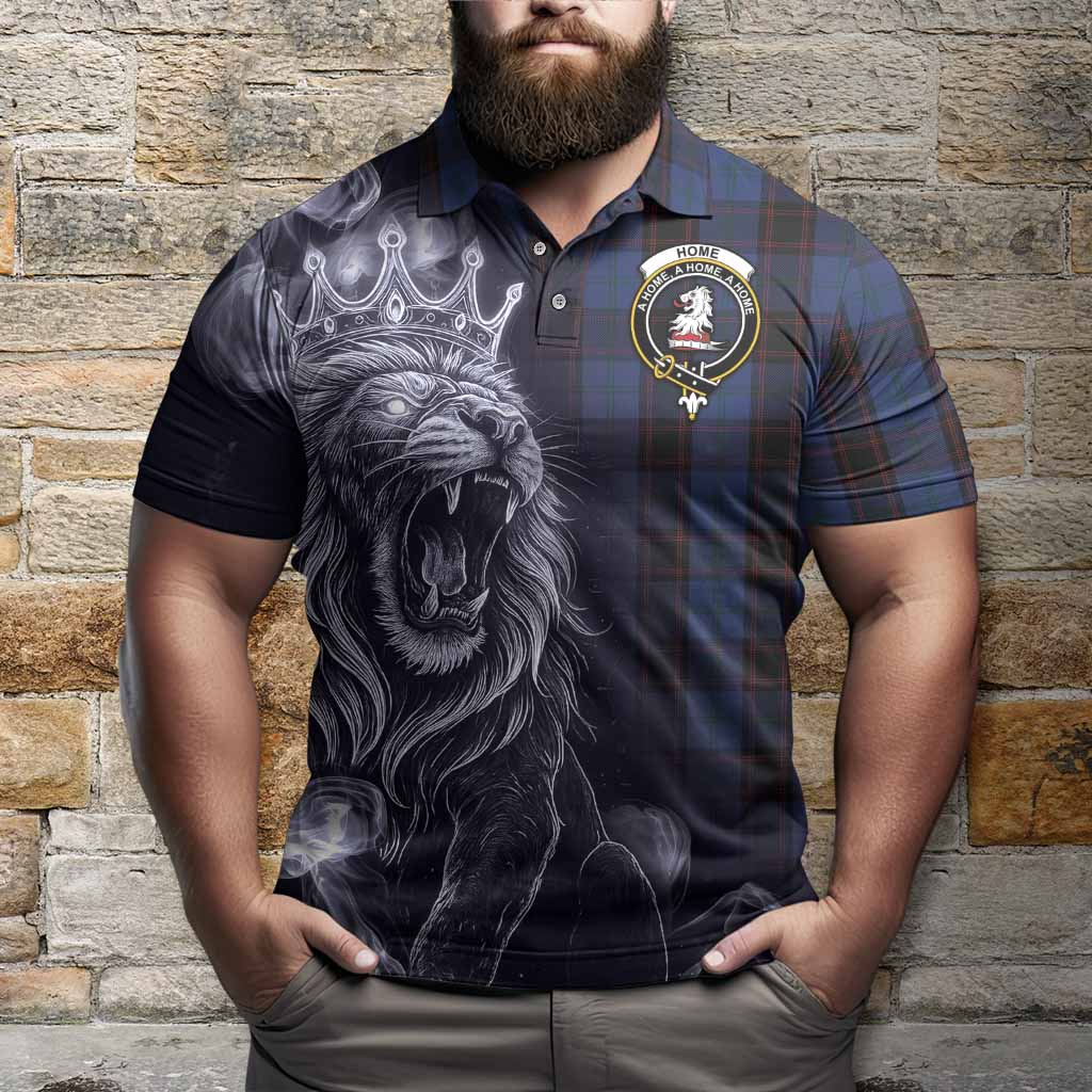 Home (Hume) Tartan Polo Shirt Roaring Lion Heritage