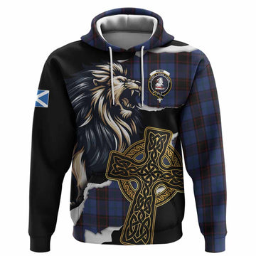 Home (Hume) Tartan Scottish Hoodie Lion Celtic Heritage