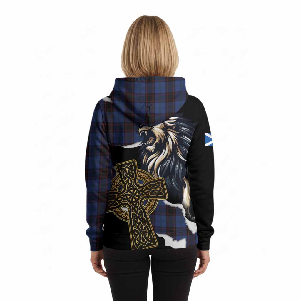 Home (Hume) Tartan Scottish Hoodie Lion Celtic Heritage