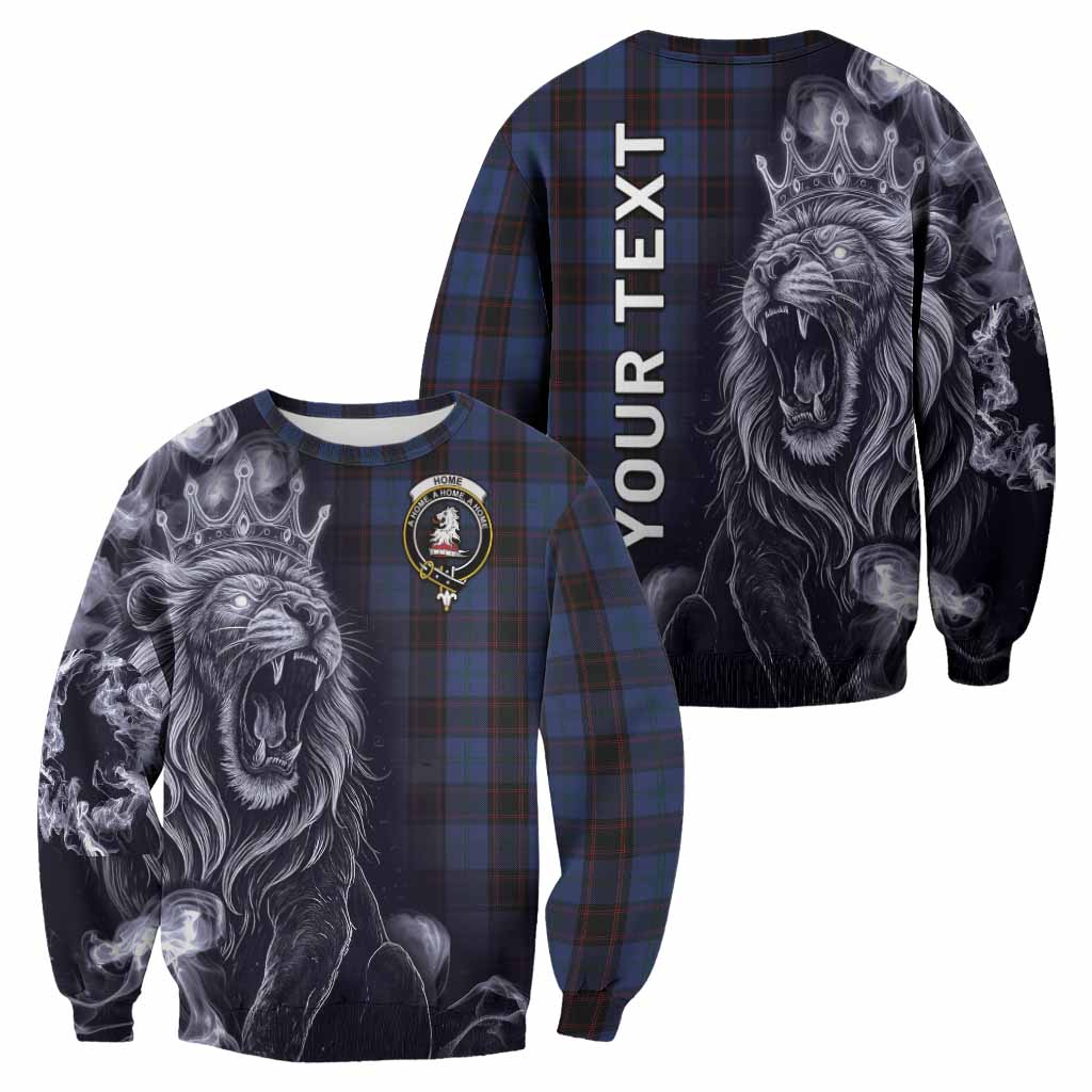 Home (Hume) Tartan Sweatshirt Roaring Lion Heritage