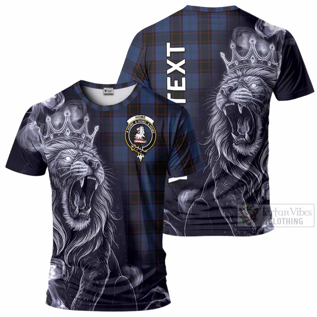 Home (Hume) Tartan T-Shirt Roaring Lion Heritage