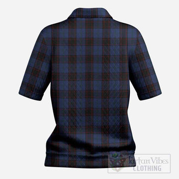 Home (Hume) Tartan Women’s Polo Sweater Top