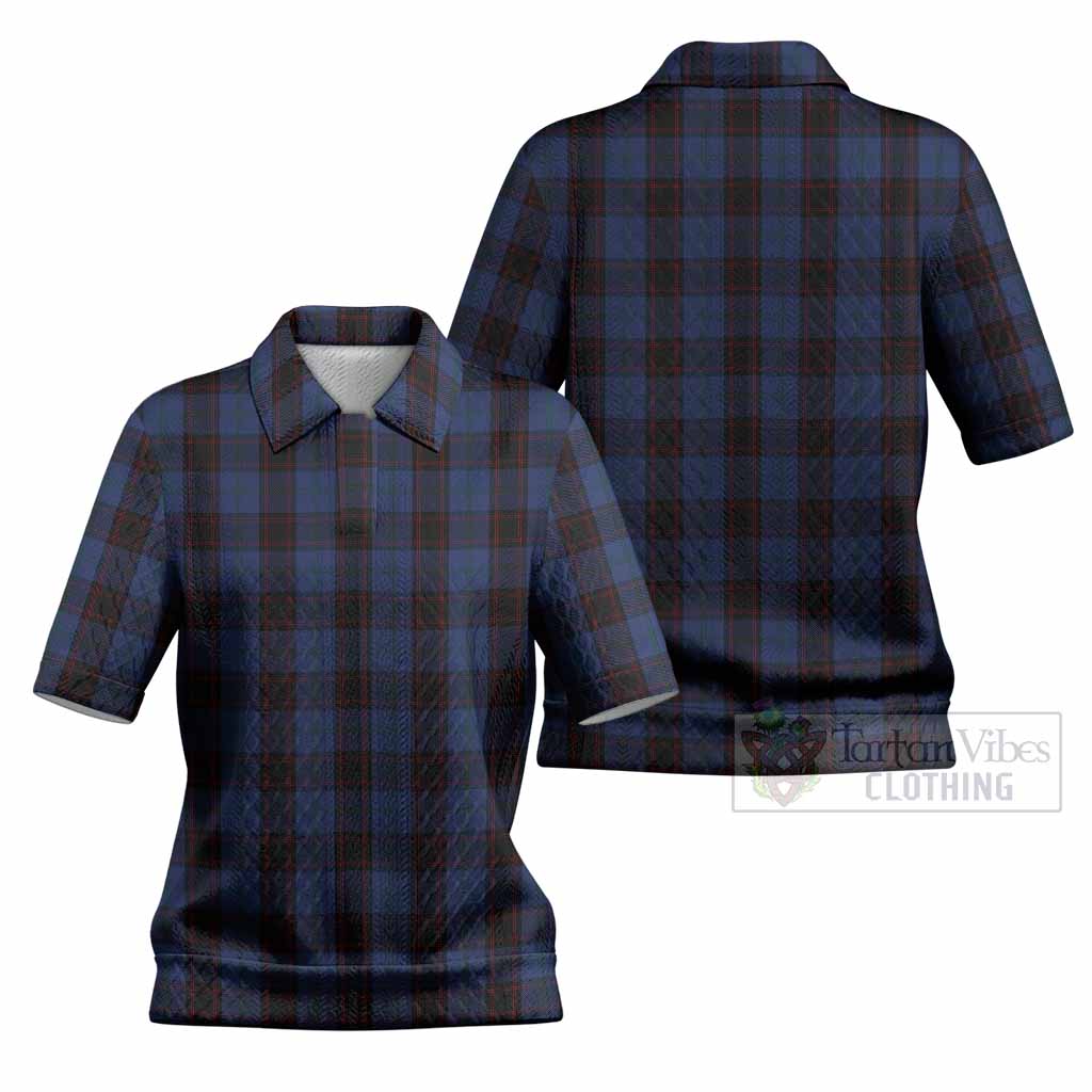 Home (Hume) Tartan Women’s Polo Sweater Top