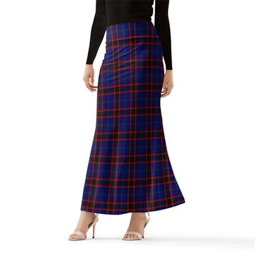 Home Modern Tartan Womens Full Length Skirt