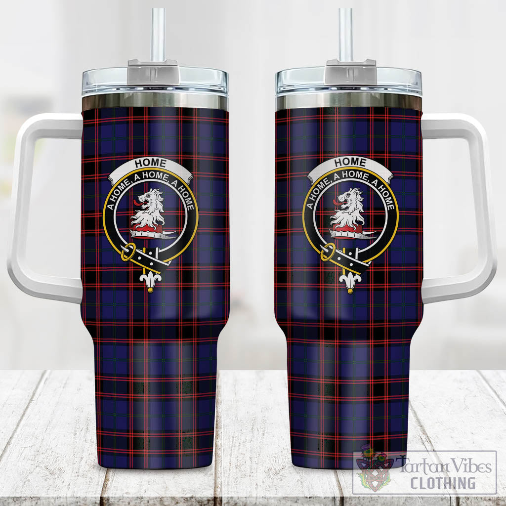 Tartan Vibes Clothing Home Modern Tartan and Family Crest Tumbler with Handle