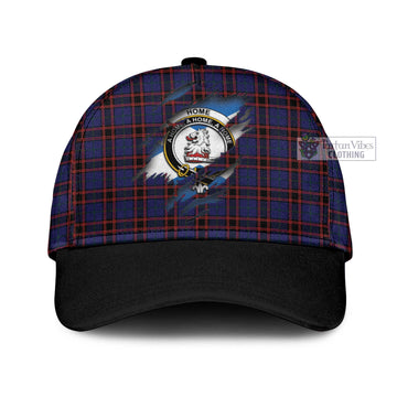 Home Modern Tartan Classic Cap with Family Crest In Me Style