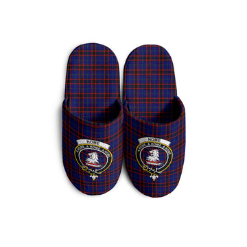 Home Modern Tartan Home Slippers with Family Crest