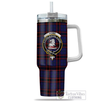Home Modern Tartan and Family Crest Tumbler with Handle