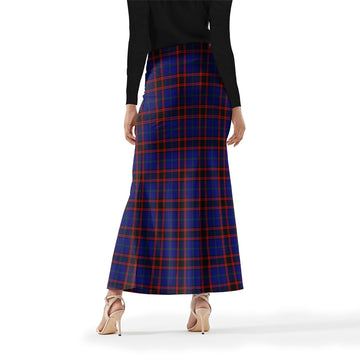 Home Modern Tartan Womens Full Length Skirt