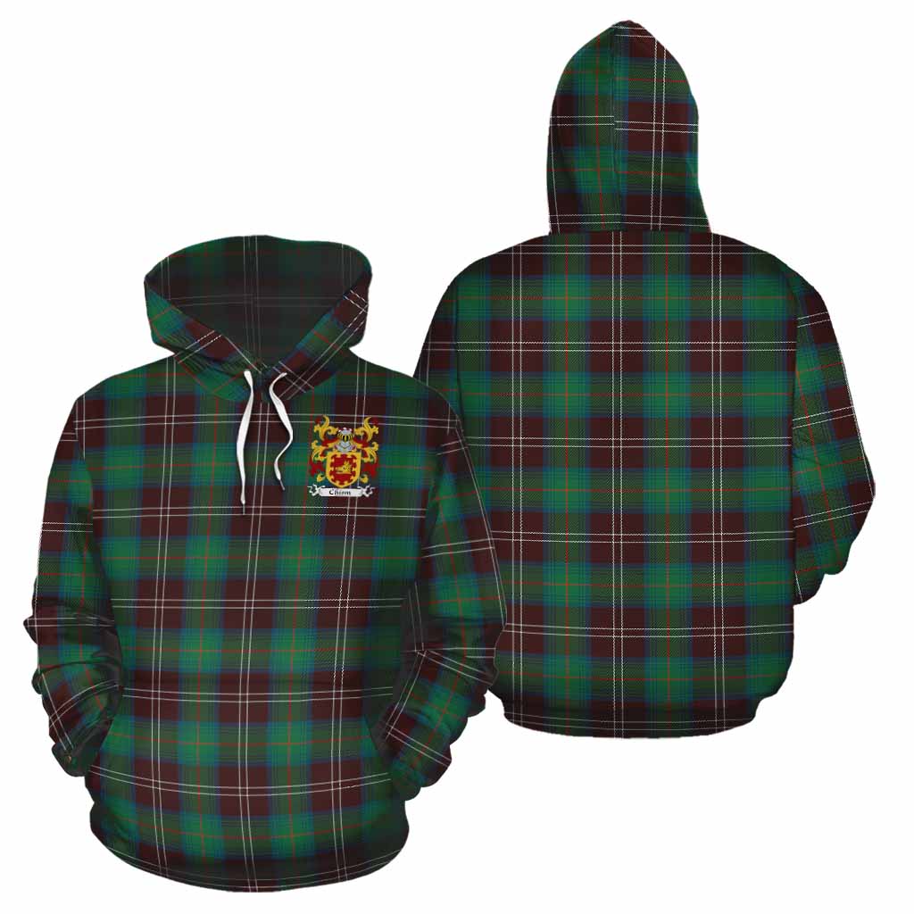 Chism Clan Coat of Arms Tartan Hoodie Zip Hoodie - Tartan Vibes Clothing