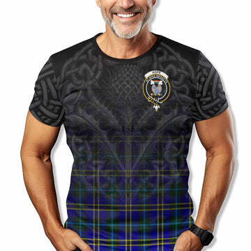 Tartan Vibes Clothing Hope Tartan T-Shirt with Family Crest Celtic Thistle Vibes
