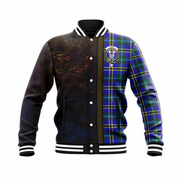 Hope Tartan Family Crest Baseball Jacket Alba Gu Brath Be Brave Lion Ancient Style