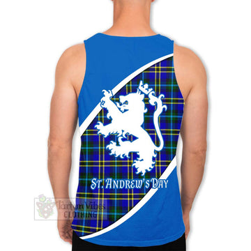 Tartan Vibes Clothing Hope Family Crest Tartan Men's Tank Top Celebrate Saint Andrew's Day in Style