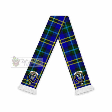Hope Tartan Ruffneck Scarf with Family Crest