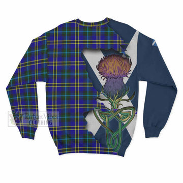 Hope Tartan Family Crest Sweatshirt Scottish Thistle Celtic Inspired