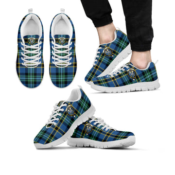 Hope Ancient Tartan Sneakers with Family Crest