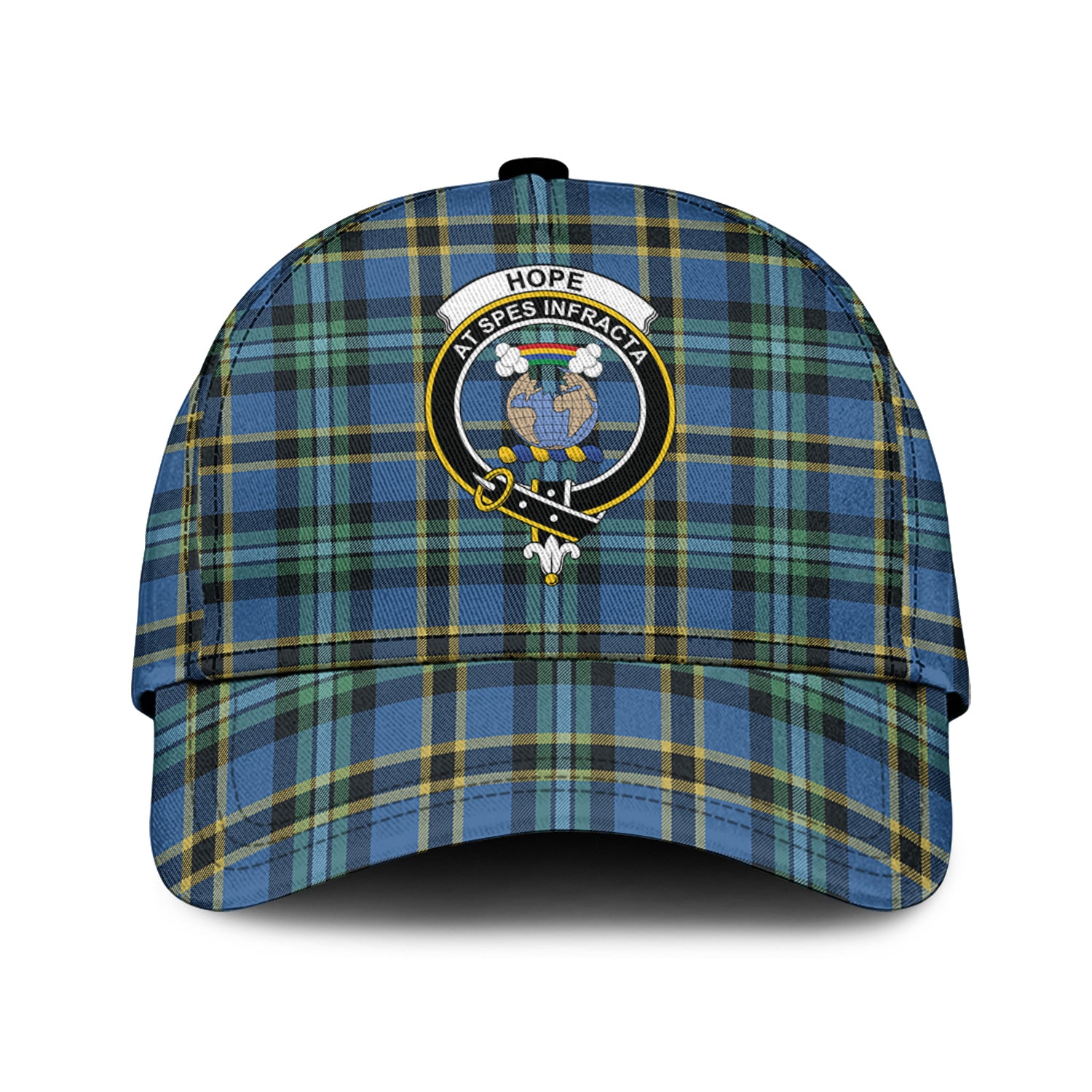 hope-ancient-tartan-classic-cap-with-family-crest