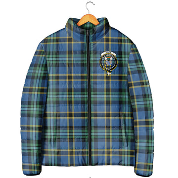 Hope Ancient Tartan Padded Jacket with Family Crest