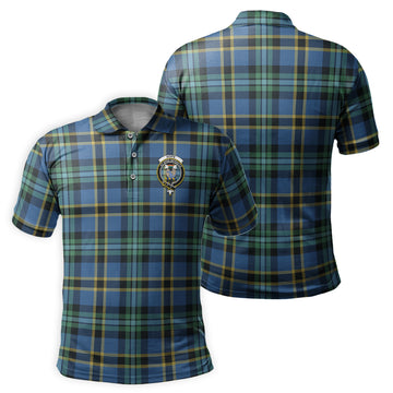 Hope Ancient Tartan Men's Polo Shirt with Family Crest