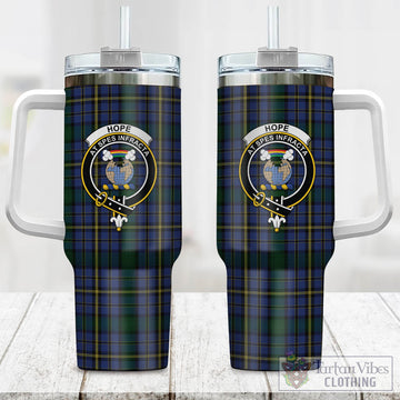 Hope Clan Originaux Tartan and Family Crest Tumbler with Handle