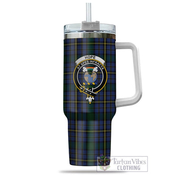 Hope Clan Originaux Tartan and Family Crest Tumbler with Handle