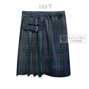 Hope Clan Originaux Tartan Men's Pleated Skirt - Fashion Casual Retro Scottish Kilt Style