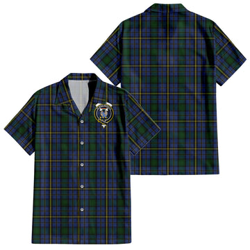 hope-clan-originaux-tartan-short-sleeve-button-down-shirt-with-family-crest