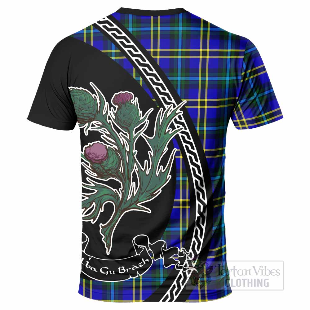 Hope Family Crest Tartan T-Shirt Alba Thistle Inspired - Tartan Vibes Clothing
