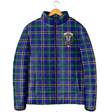Hope Tartan Padded Jacket with Family Crest