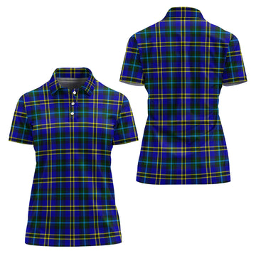 Hope Tartan Polo Shirt For Women