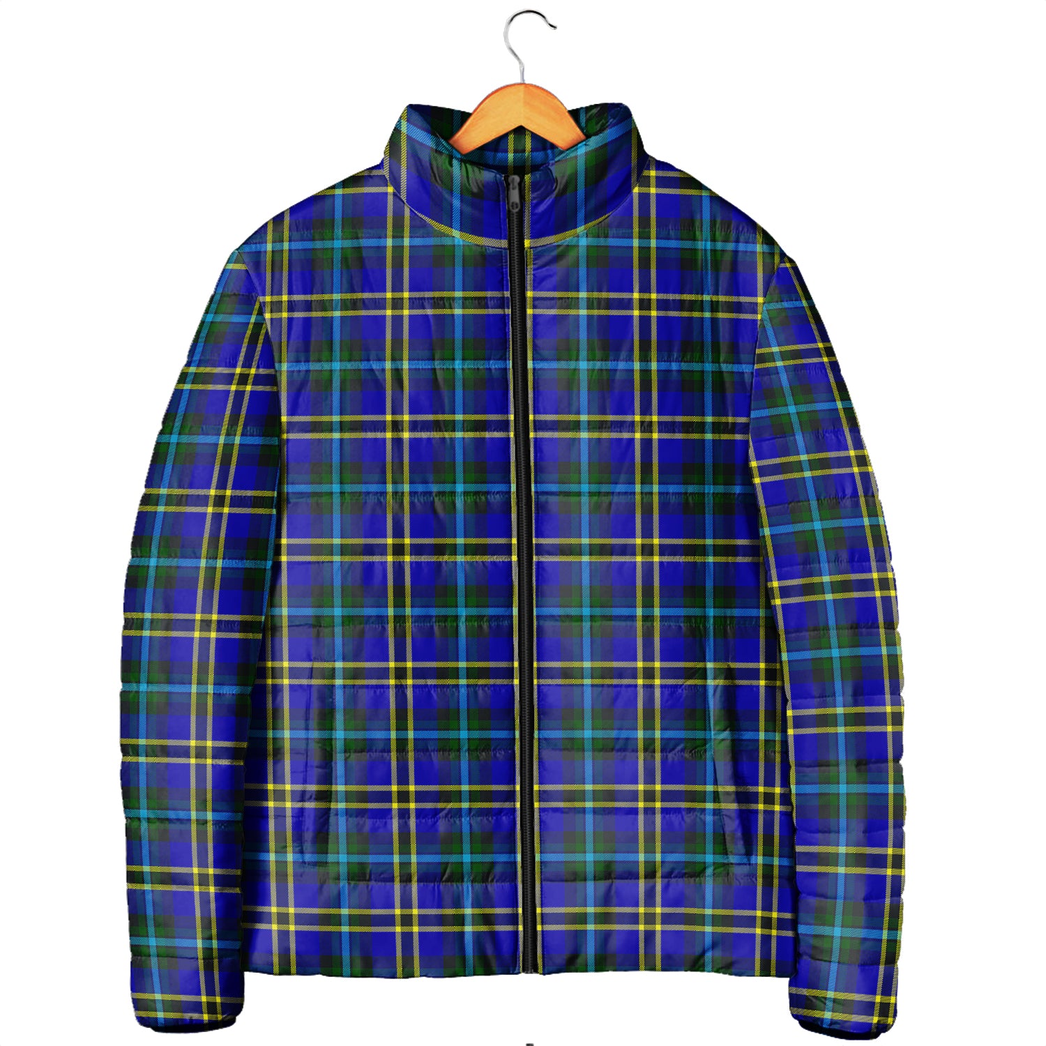 Hope Tartan Padded Jacket Men's Padded Jacket - Tartan Vibes Clothing