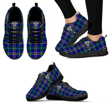 Hope Tartan Sneakers with Family Crest