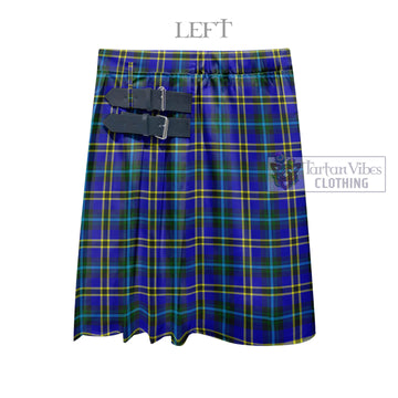 Hope Modern Tartan Men's Pleated Skirt - Fashion Casual Retro Scottish Kilt Style