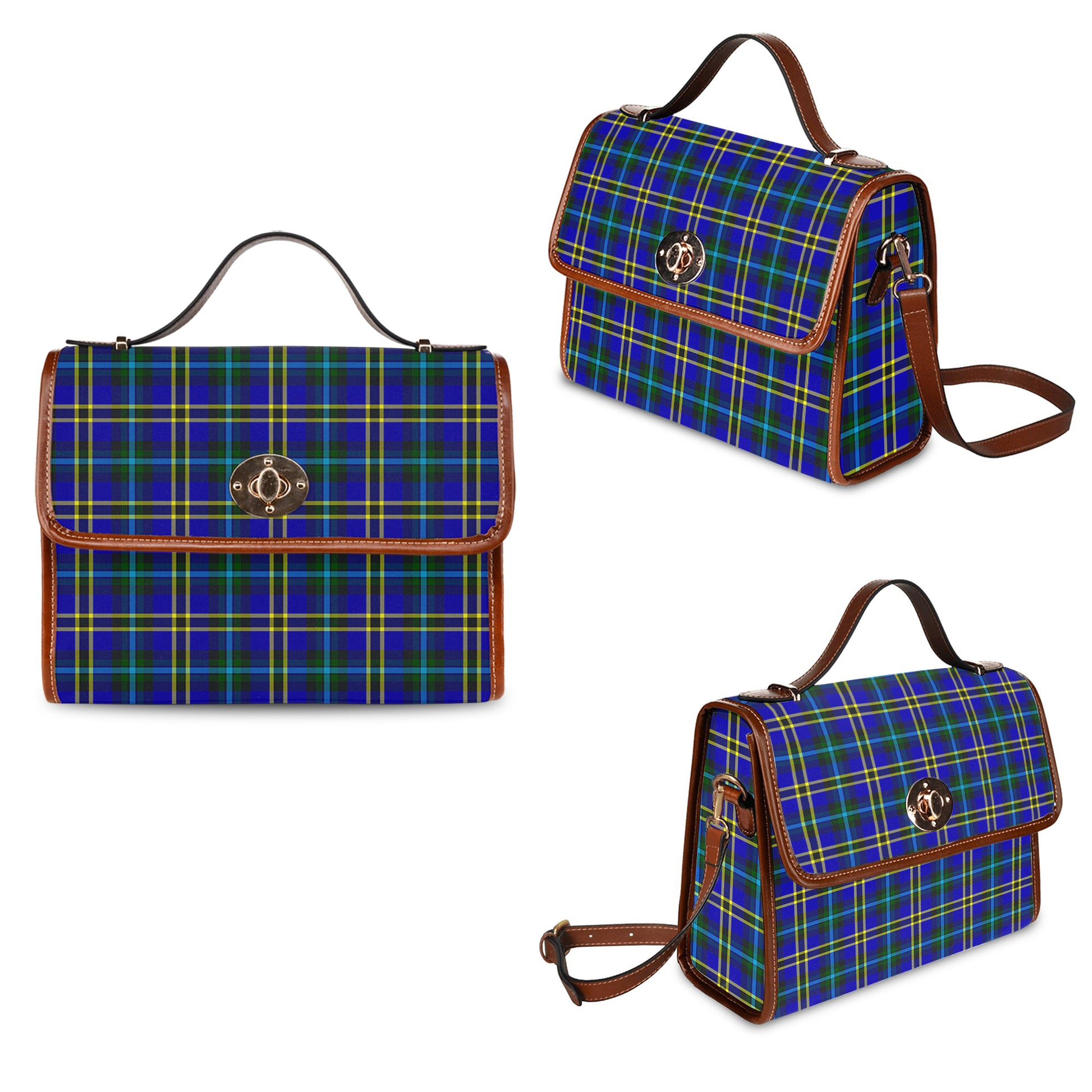 hope-modern-tartan-leather-strap-waterproof-canvas-bag