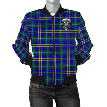 Hope Tartan Bomber Jacket with Family Crest