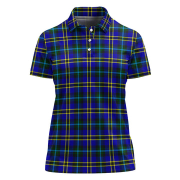 Hope Tartan Polo Shirt For Women