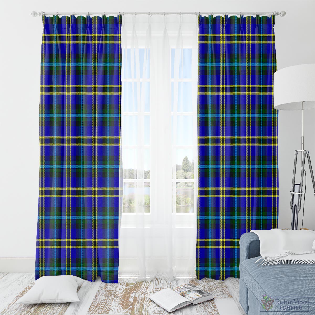 Hope Modern Tartan Window Curtain