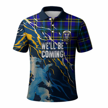 Hope Scotland Tartan Polo Shirt WC2026 Football - We'll Be Coming