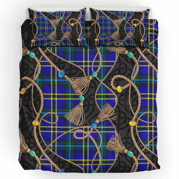Hope Scottish Tartan Twisted Ropes Stylized Bedding Set UK Bedding Set UK King 91*87 inch - Tartan Vibes Clothing