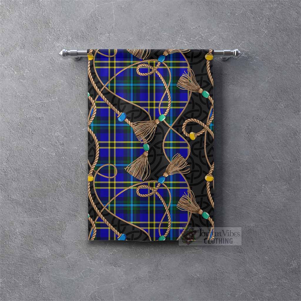 Hope Scottish Tartan Twisted Ropes Stylized Gonfalon Rectangle - Tartan Vibes Clothing