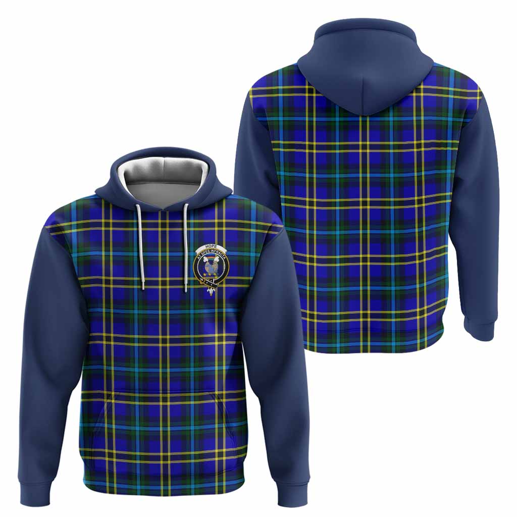 Hope Tartan Accent Hoodie with Family Crest