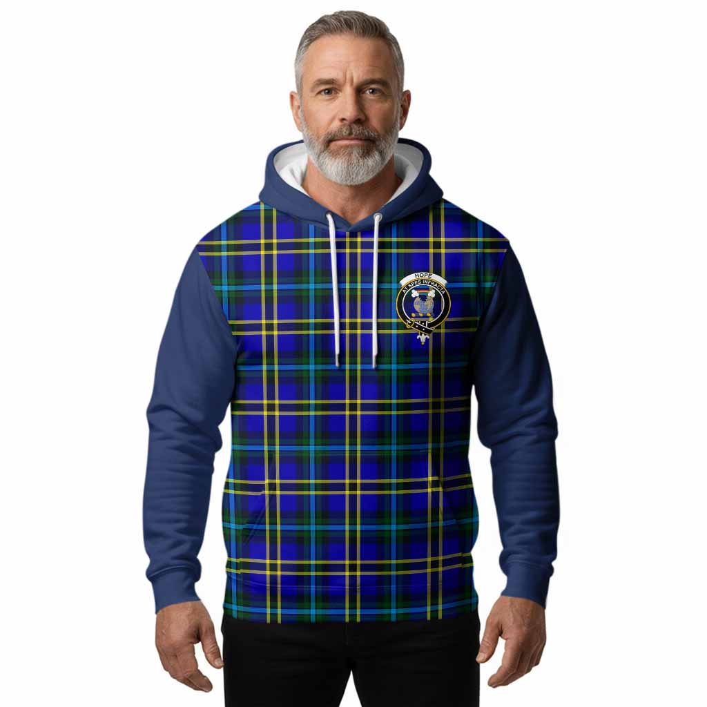 Hope Tartan Accent Hoodie with Family Crest
