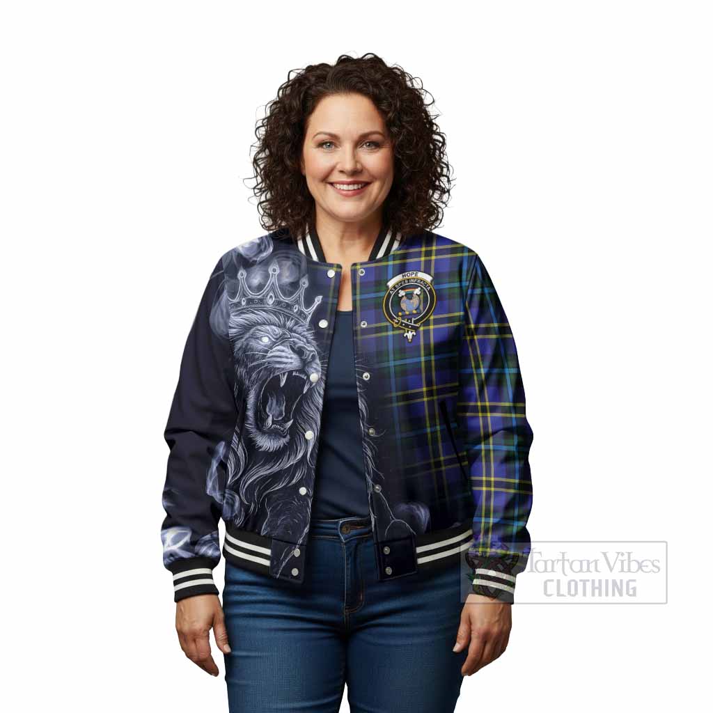 Hope Tartan Baseball Jacket Roaring Lion Heritage