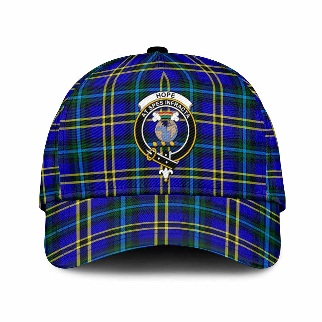 Hope Tartan Classic Cap with Family Crest