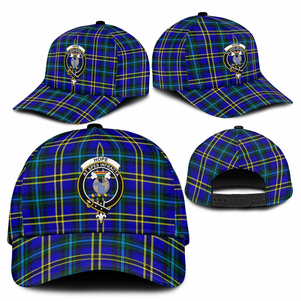 Hope Tartan Classic Cap with Family Crest
