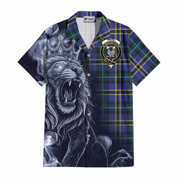 Hope Tartan Cotton Hawaiian Shirt Roaring Lion Heritage