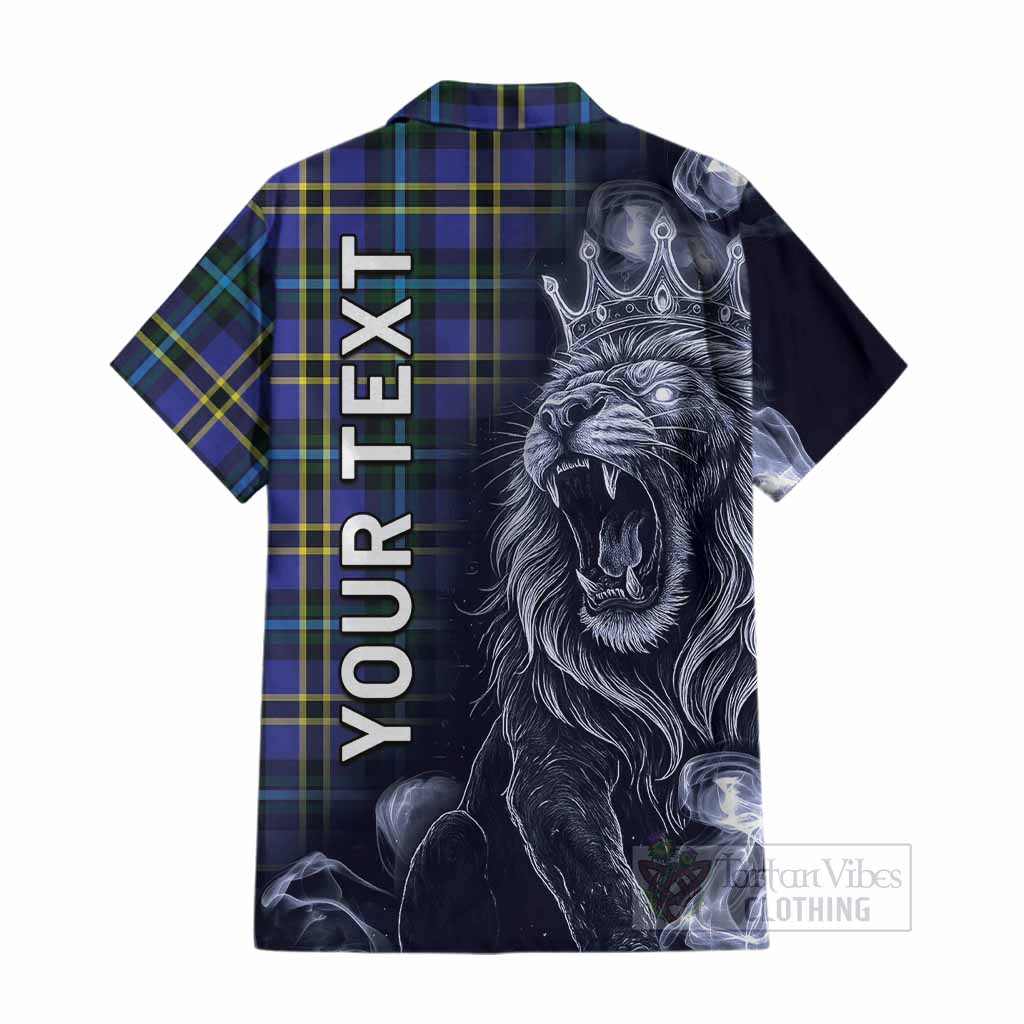 Hope Tartan Cotton Hawaiian Shirt Roaring Lion Heritage