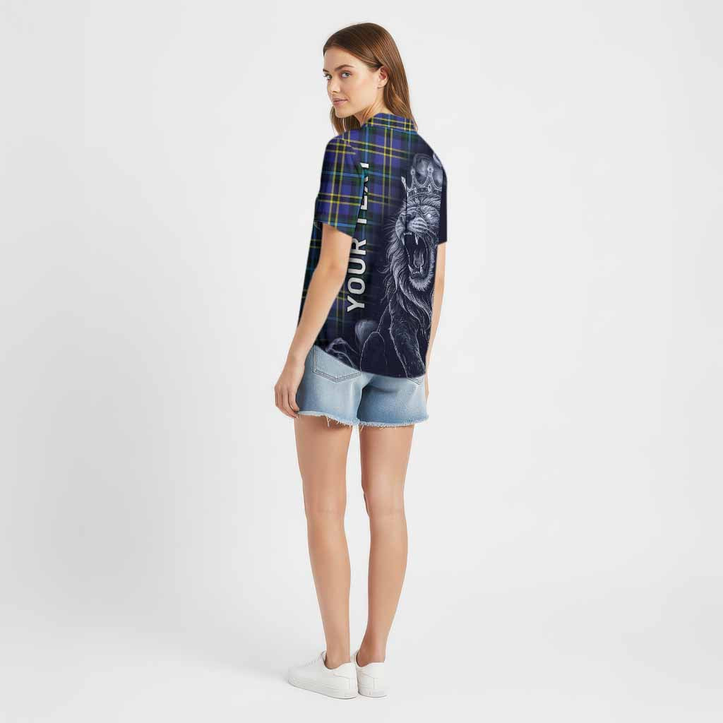 Hope Tartan Cotton Hawaiian Shirt Roaring Lion Heritage