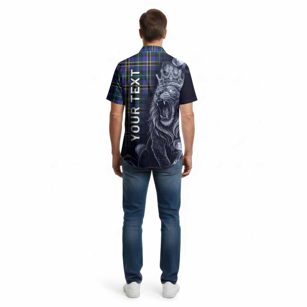 Hope Tartan Cotton Hawaiian Shirt Roaring Lion Heritage